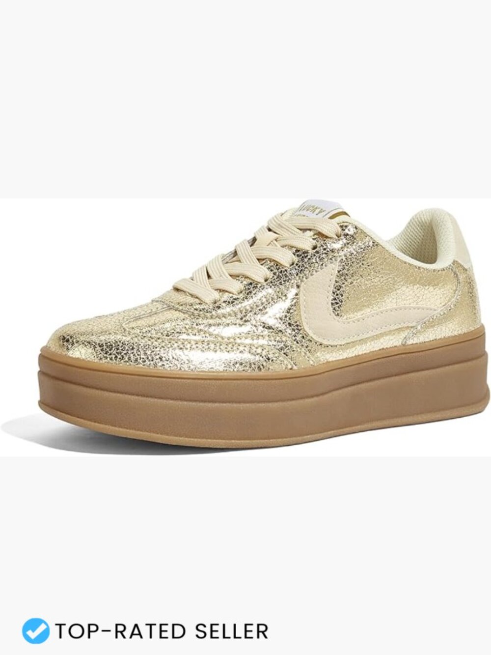 Platform Fashion Sneakers Retro Casual Comfortable Thick Sole Stylish Classic